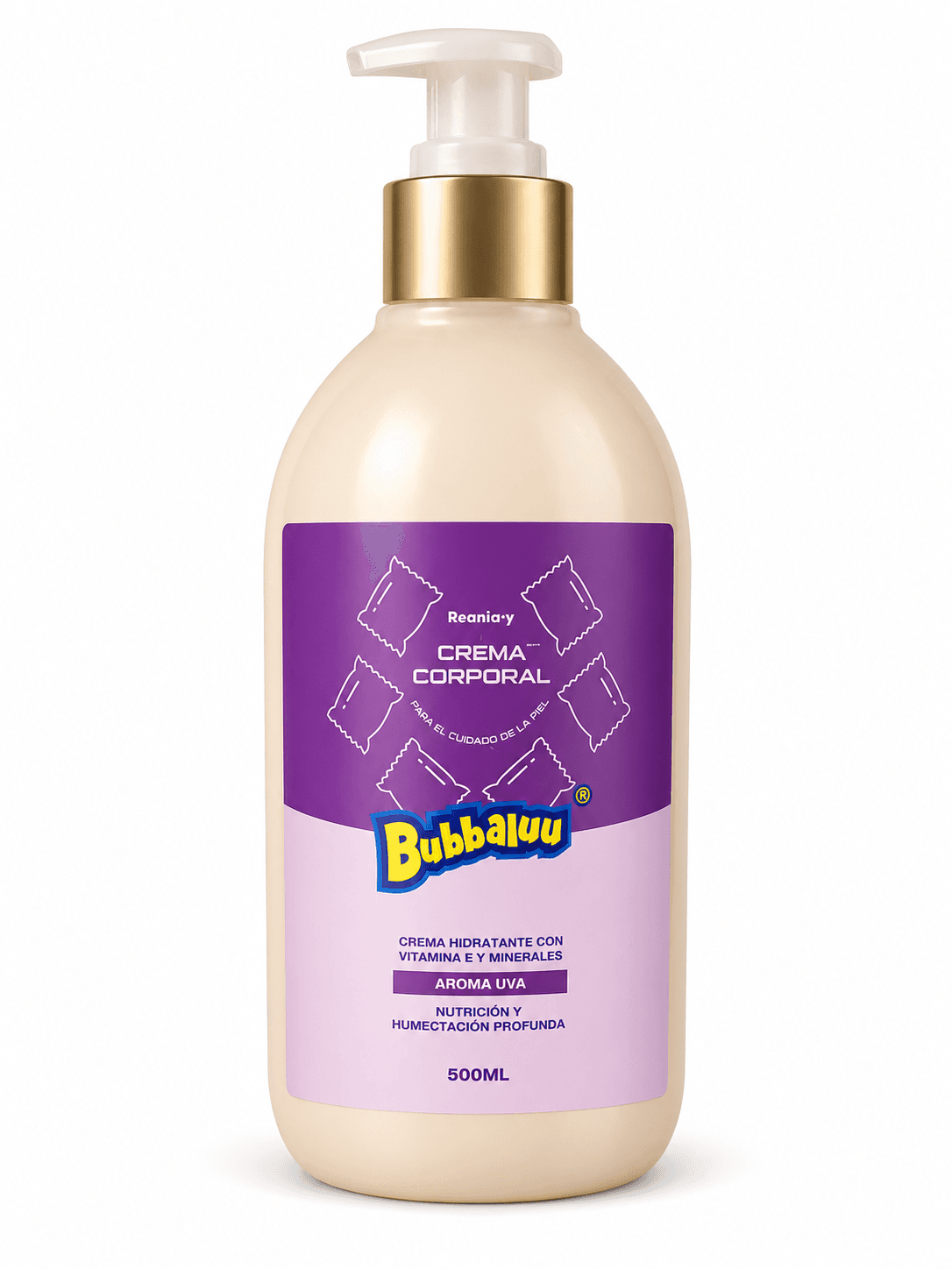 Crema Corporal Hidratante Bubbaluu 500ml - Imagen 1